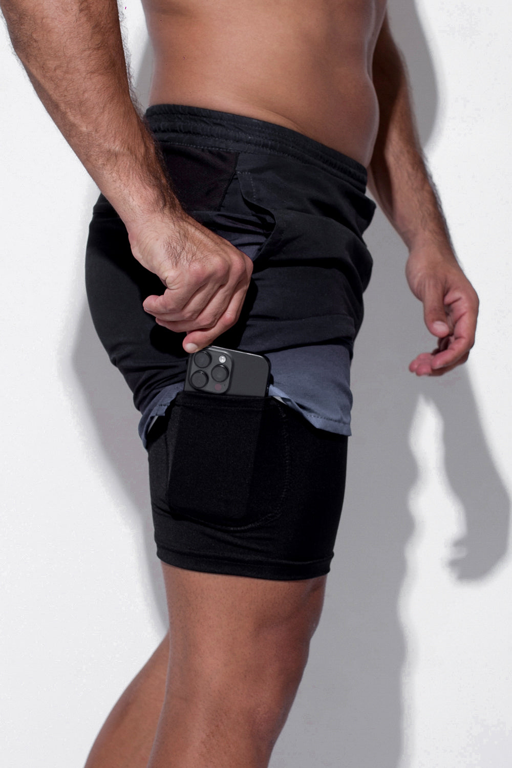 Pantaloneta Degradé Negro