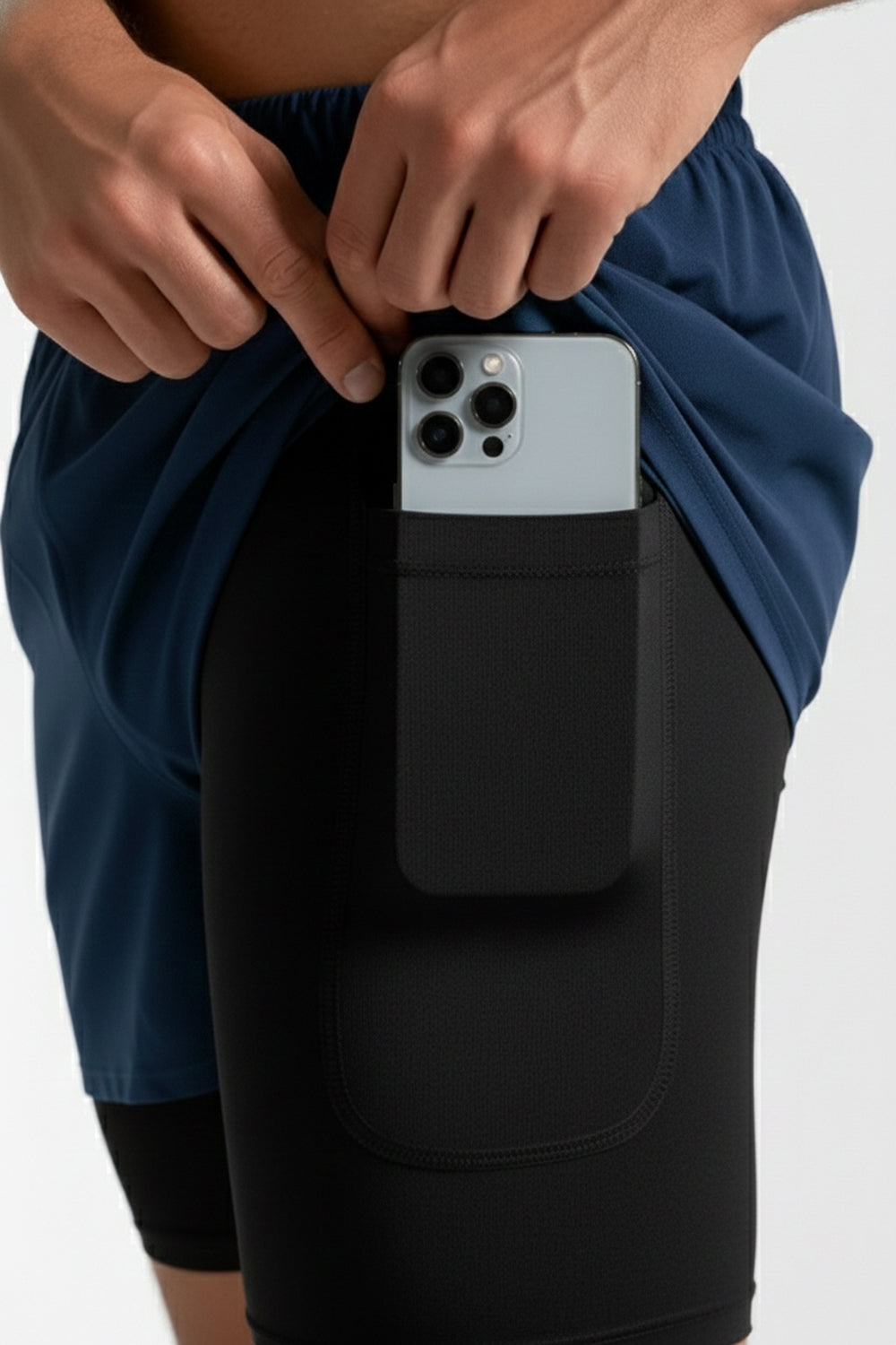 Pantaloneta Ultraflex DRY-FIT Azul