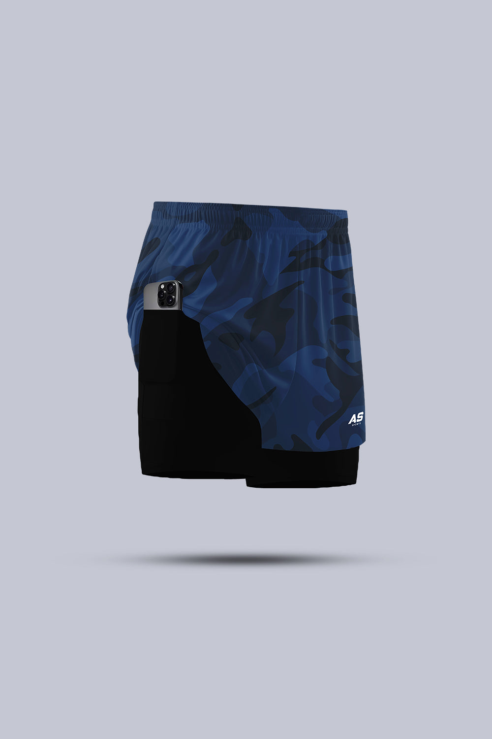 Pantaloneta Stealth Azul