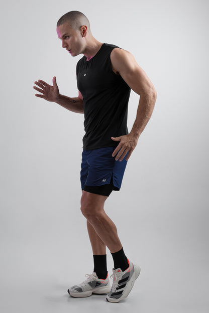 Pantaloneta Azul Oscuro