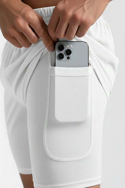 Pantaloneta Ultraflex DRY-FIT Blanco