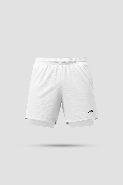 Pantaloneta Ultraflex DRY-FIT Blanco