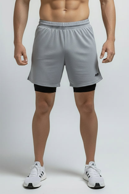 Pantaloneta Ultraflex DRY-FIT Gris