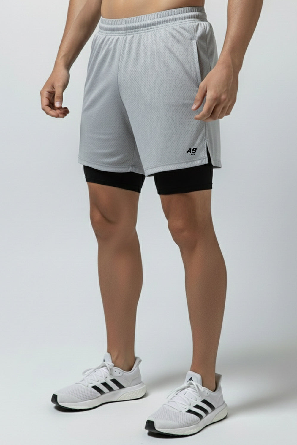 Pantaloneta Ultraflex DRY-FIT Gris