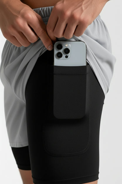 Pantaloneta Ultraflex DRY-FIT Gris