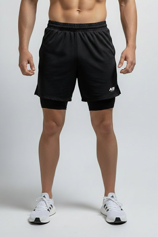 Pantaloneta Ultraflex DRY-FIT Negra