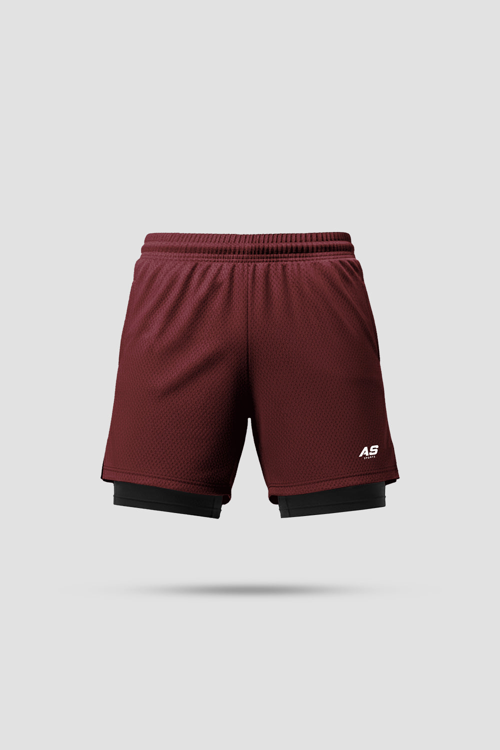 Pantaloneta Ultraflex DRY-FIT Vinotinto