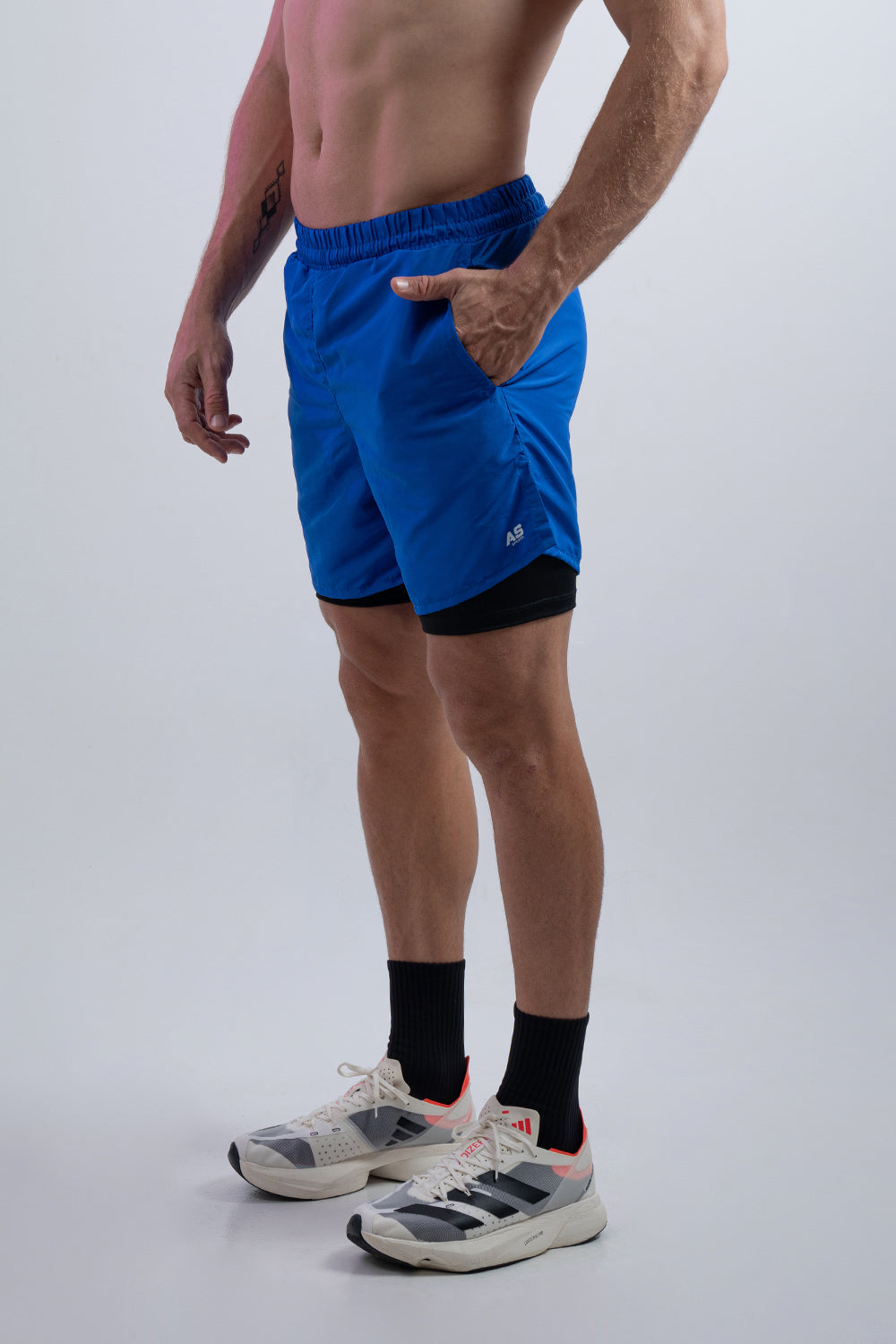 Pantaloneta Azul Rey