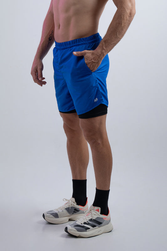 Pantaloneta Azul Rey