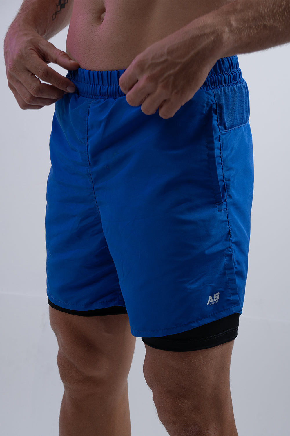 Pantaloneta Azul Rey