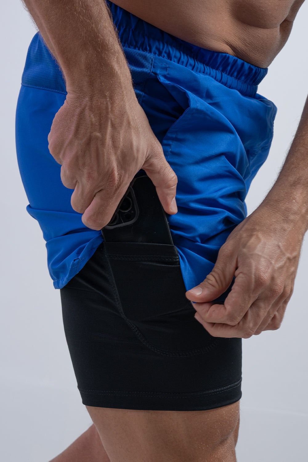 Pantaloneta Azul Rey